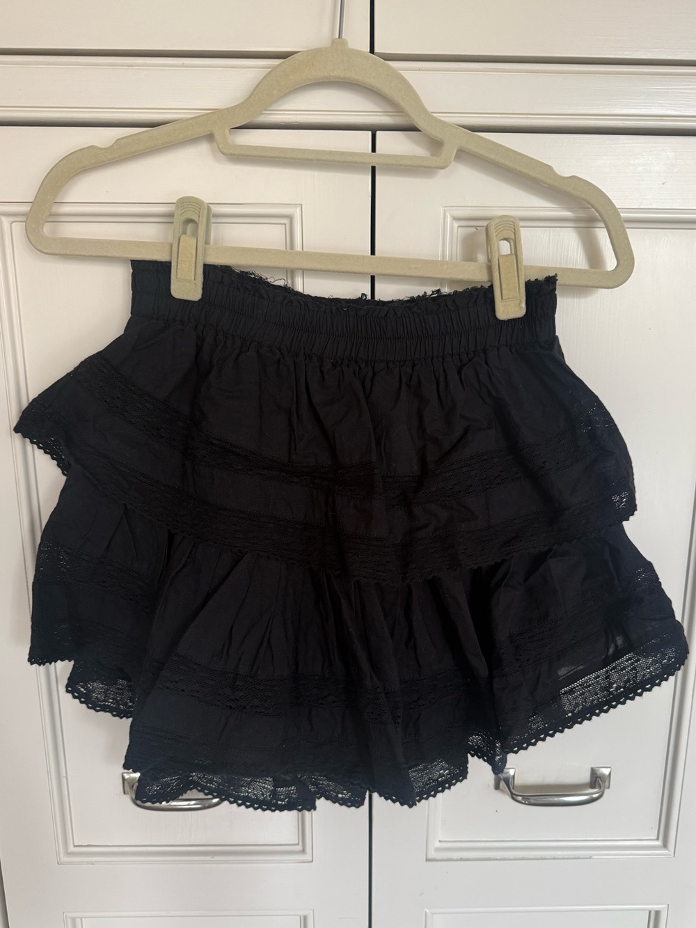 LoveShackFancy Ruffle Mini Skirt - Picture 5 of 7